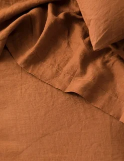 Linen Bedding, Flat Sheet By Cultiver -Home Product Store flatsheet cedar croppedsquare 610x 1 scaled
