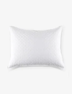 Hampton Quilted Pillow By Pom Pom At Home -Home Product Store hampton white big pillow ba2f3a32 51cf 4906 a0cf 2fe732684746 scaled