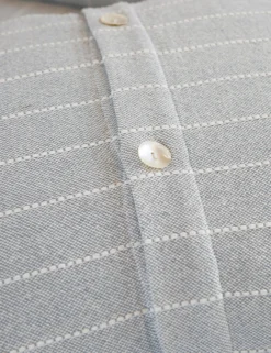 Henley Cotton Duvet By Pom Pom At Home -Home Product Store henleyskydetail scaled