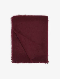 Aimee Mohair Throw -Home Product Store mohair throw merlot a06517016 2 scaled