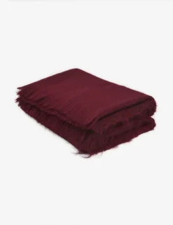 Aimee Mohair Throw -Home Product Store mohair throw merlot a06517016 det 3 scaled