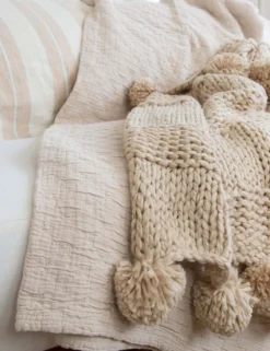 Oulu Throw By Pom Pom At Home 20 Oulu Throw By Pom Pom At Home -Home Product Store ojaiblushoulunaturaldetailcopy