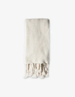 Trestles Chunky Knit Throw By Pom Pom At Home -Home Product Store pom pom at home trestles throw antique white 2 scaled