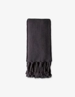 Trestles Chunky Knit Throw By Pom Pom At Home -Home Product Store pom pom at home trestles throw midnight 3 scaled