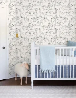 Woodland Wallpaper By Rylee + Cru -Home Product Store rcwoodland wallpaper lifestyle sized scaled