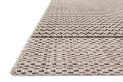 Sonya Indoor / Outdoor Rug -Home Product Store sonya indoor outdoor rug grey and black 1 1 scaled