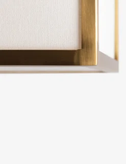 Soren Flush Mount Light -Home Product Store soren sconce aged brass 2 scaled